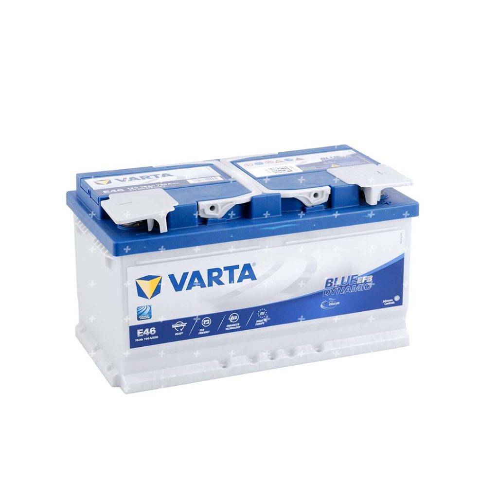 Немски акумулатори Varta 75Ah Blue Dynamic EFB AKUMULATORI BG Старт Стоп