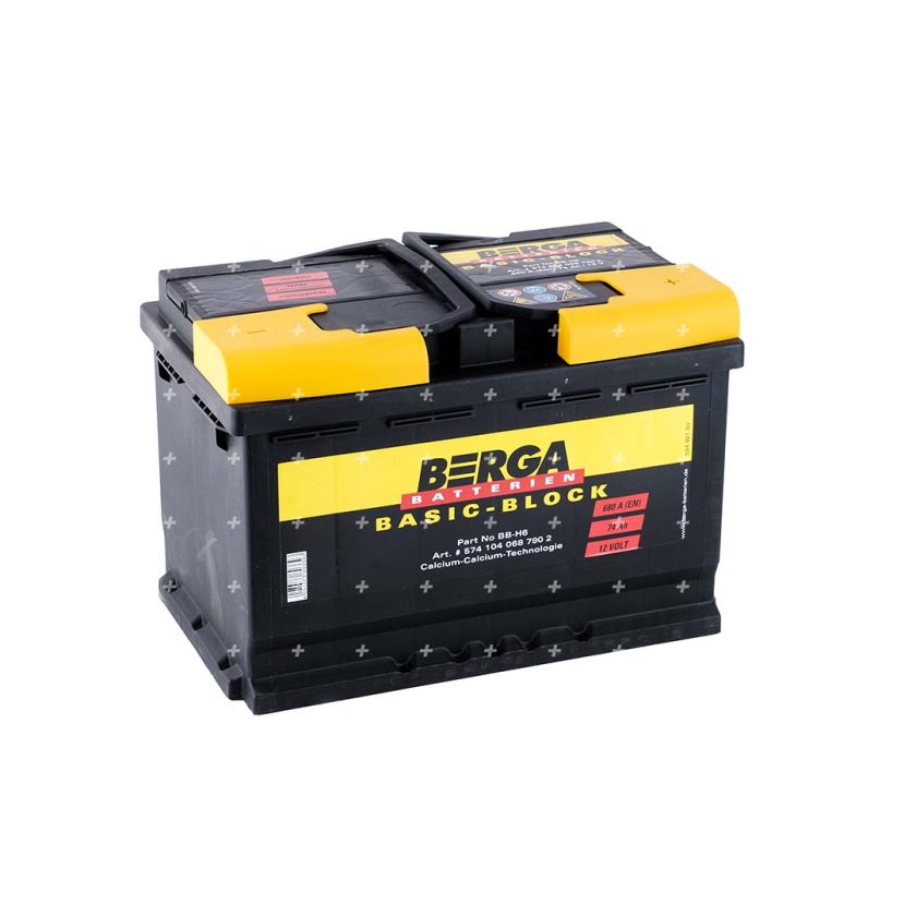 акумулатори Berga Batterien Basic Block 74Ah (0)