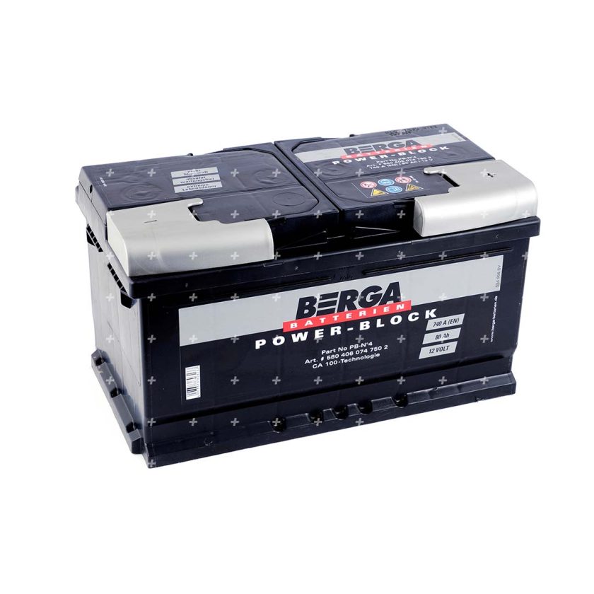 акумулатори Berga Batterien Power Block 80Ah (0)
