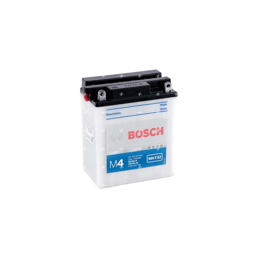 акумулатори бош Bosch M4 YB12AL-A2 12Ah M4 F32 (0)