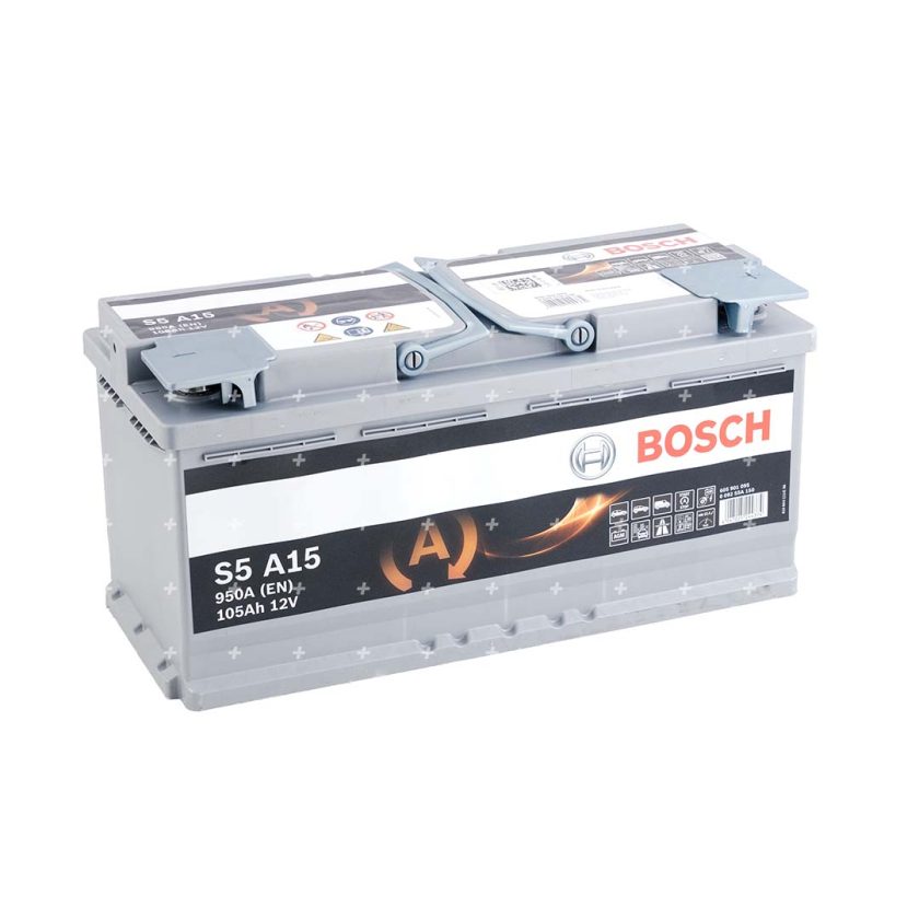 акумулатори Bosch S5 A AGM 105Ah S5 A15
