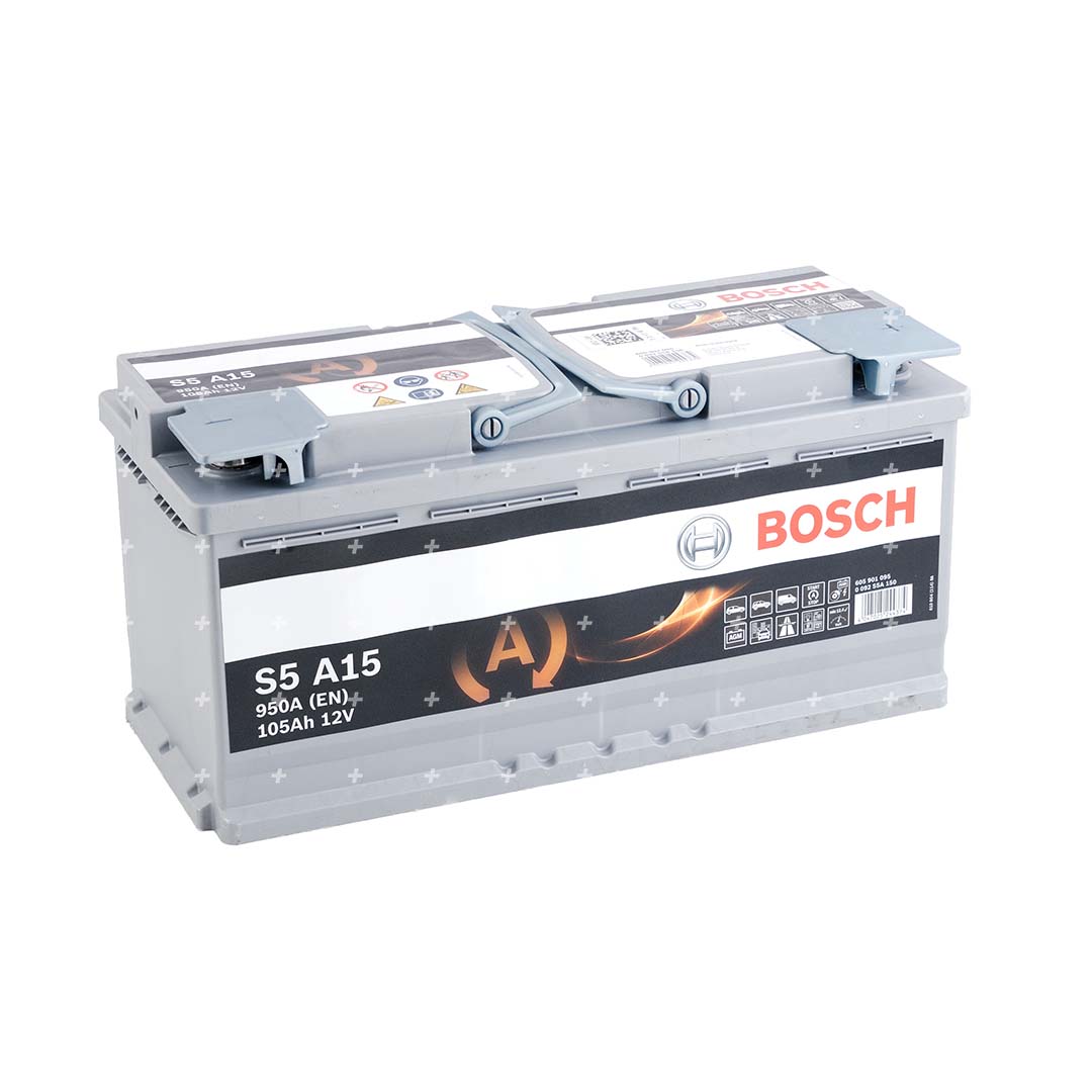 Bosch S5 A15 Batteries AGM 105Ah