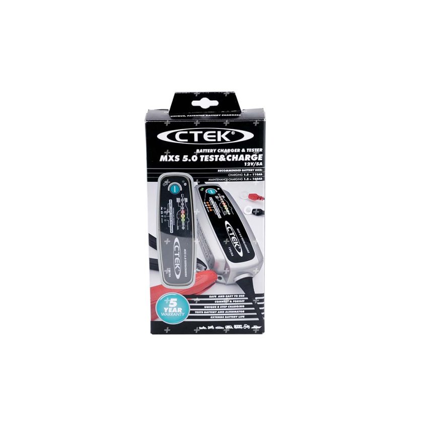 CTEK Battery Charger MXS 5.0 Test&Charge