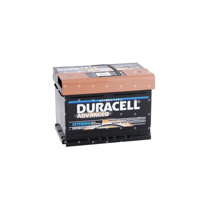 акумулатори Duracell Advanced 62Ah DA 62