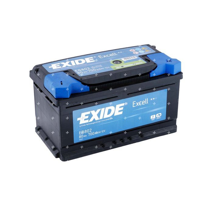 акумулатори Exide Excell 80Ah EB802