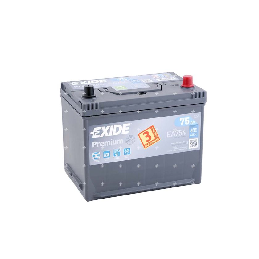 акумулатори Exide Premium EA754 75Ah JIS