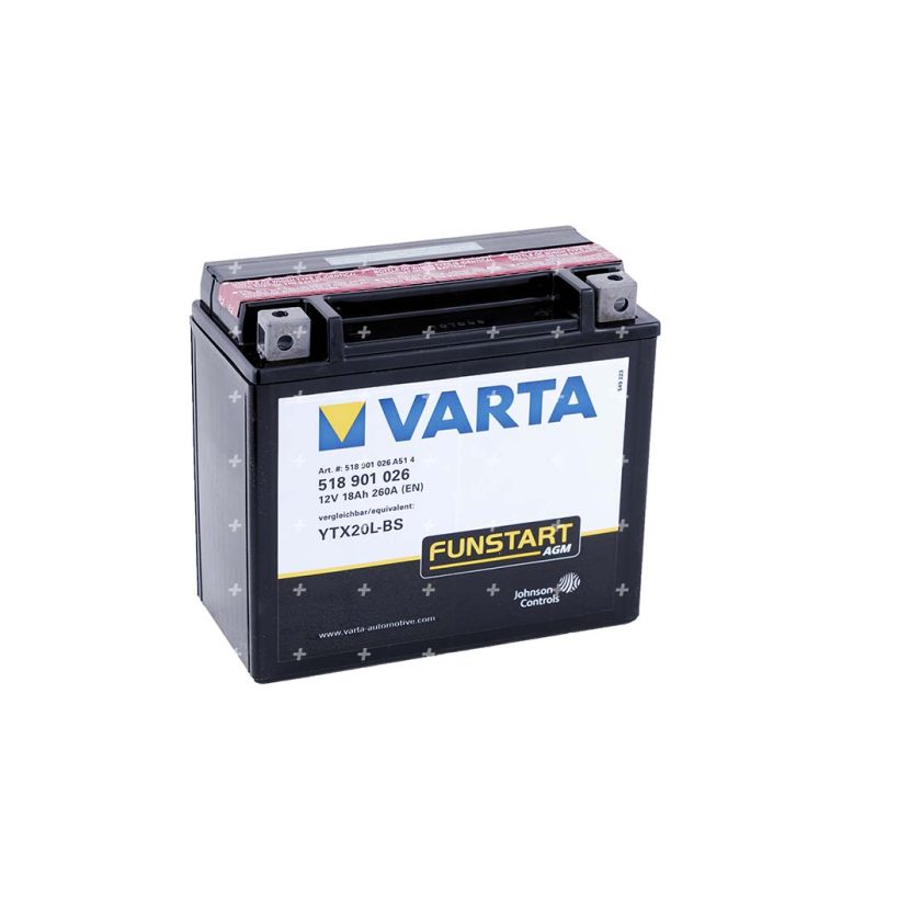 акумулатор варта Varta Powersports AGM 18Ah YTX20L-BS