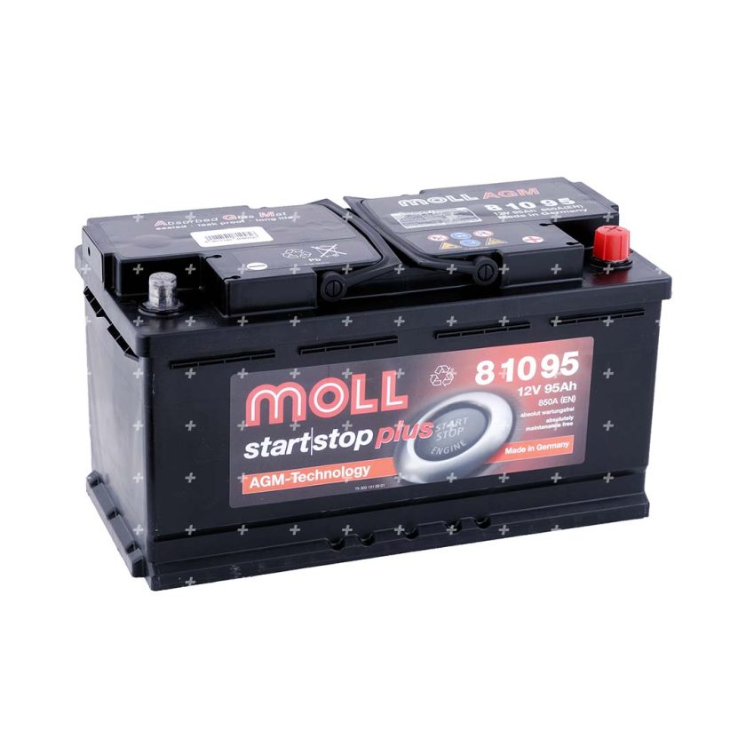 акумулатори MOLL 95Ah Start_Stop AGM Technology