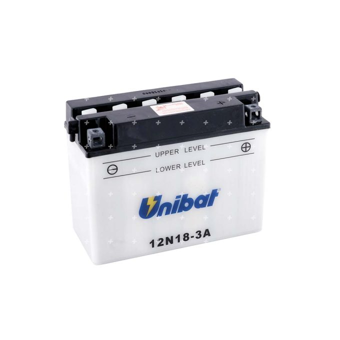 акумулатори Unibat Conventional 12N18-3A