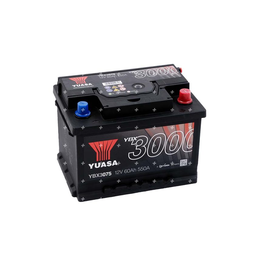 акумулатори Yuasa YBX3000 60Ah YBX3075