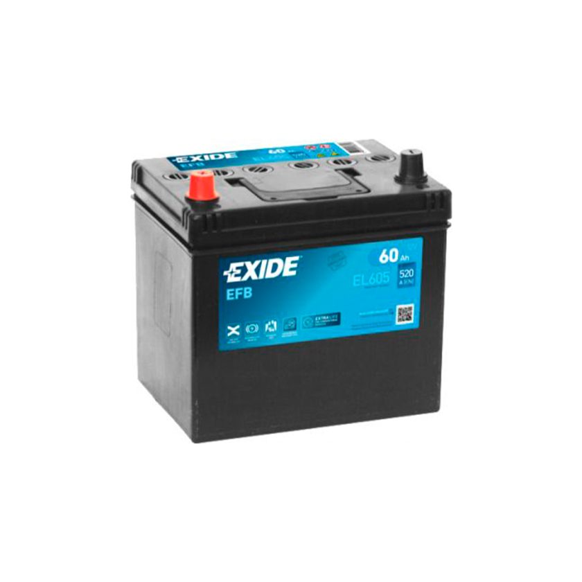 Exide 60Ah EFB EL605