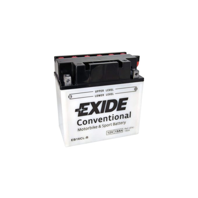 акумулатори EXIDE EB16CL-B BIKE CONVENTIONAL