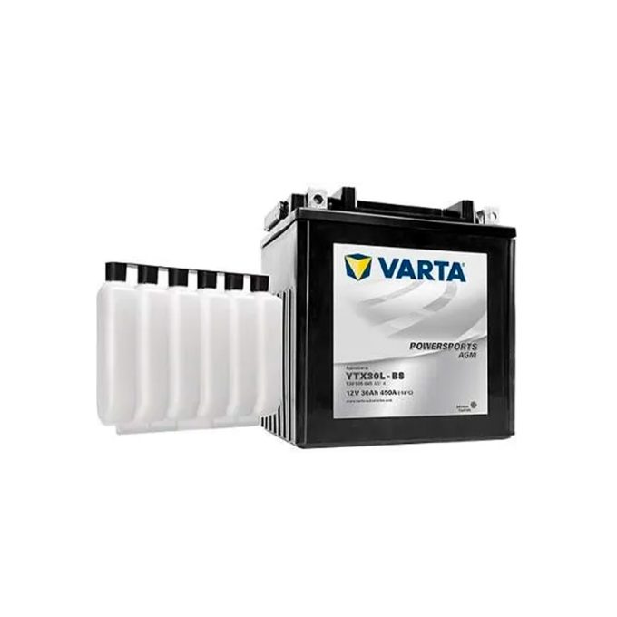 Varta YTX30L-BS Powersports AGM High Performance